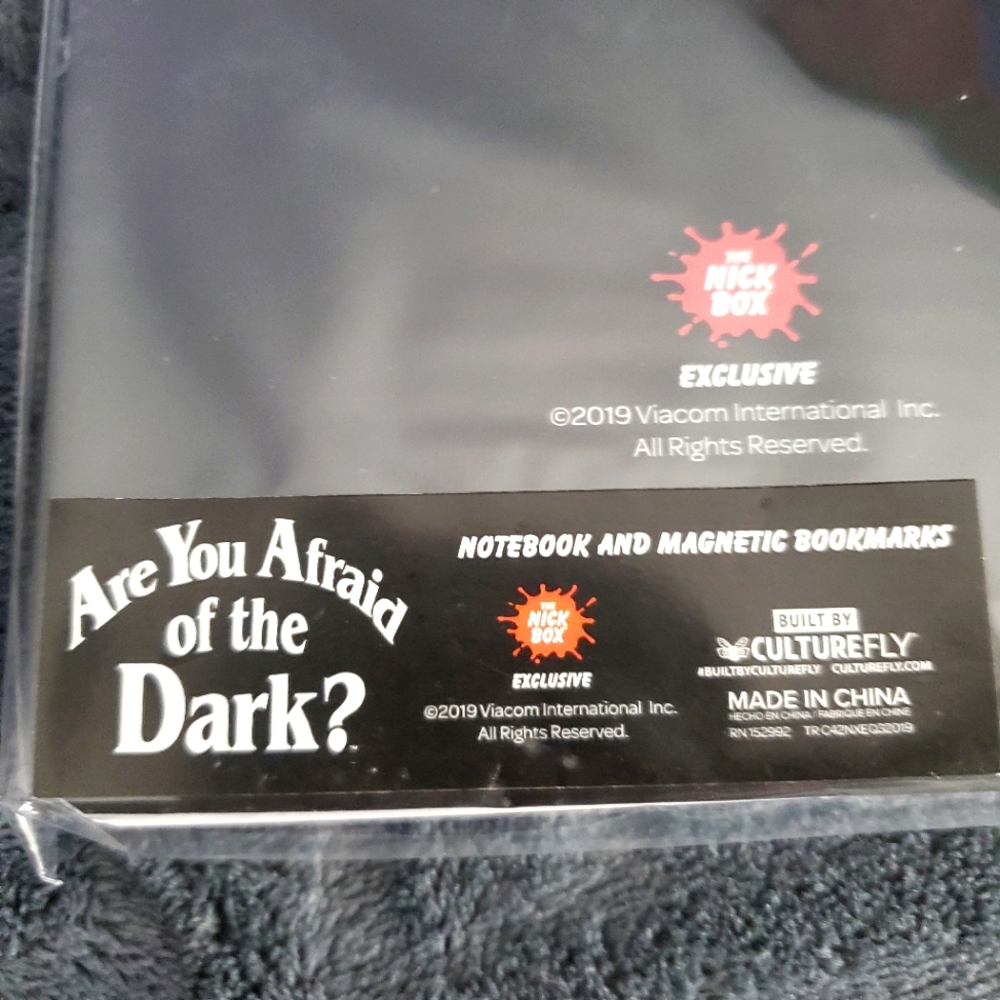 💥2/$30💥 Are You Afraid of the Dark? Notebook & Bookmarks